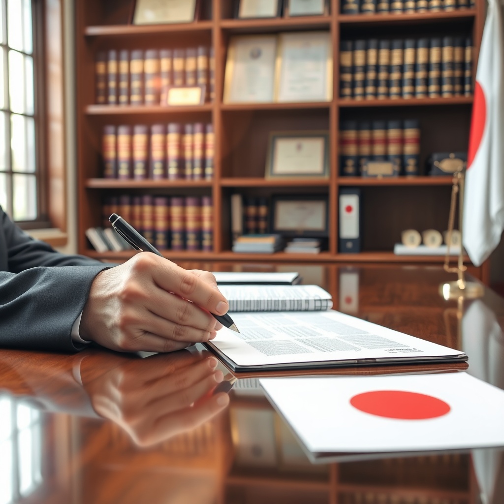 公証人の業務風景
